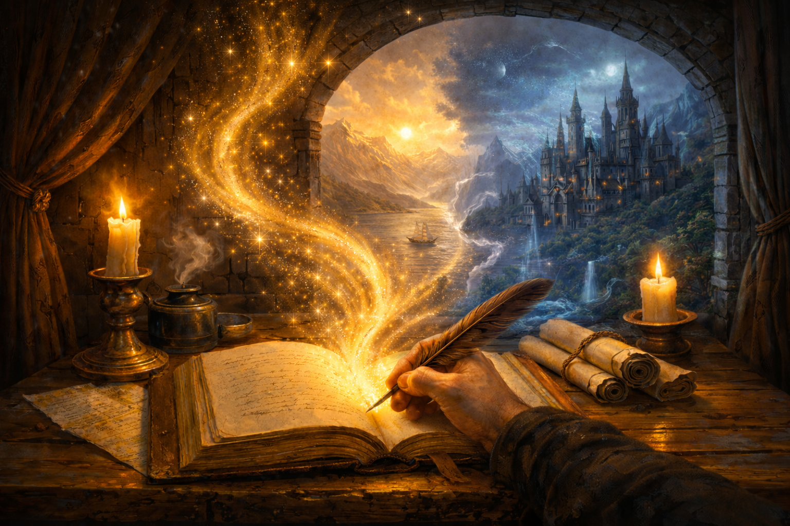Autor Ivo E. Nephelen Wykute z czasu powieść fantasy