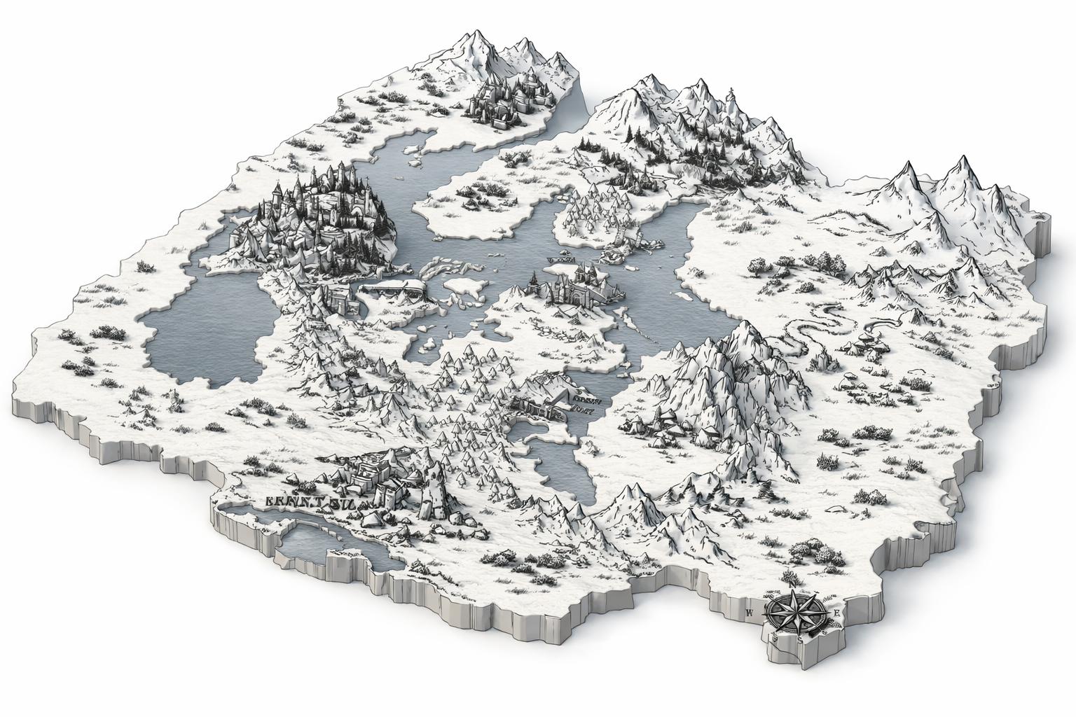 Mapa Wapauty 3D